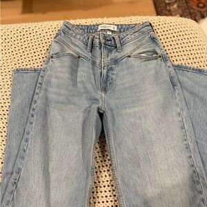 Abercrombie & Fitch Light Blue Straight Leg Jeans